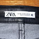 ZARA  Black Faux Leather Pants Photo 1