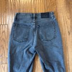 Abercrombie & Fitch  the 90’s high rise skinny jeans black wash 25/0 Photo 8