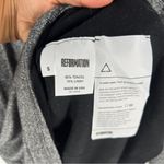 Reformation  Esen Knit Dress in Chrome Sparkle Metallic Long Sleeve Party Dress Photo 7