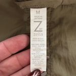 Zella Kinetic Nylon Bomber Jacket in Olive Green Photo 3