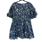 Joie NWT  Lucia Mini Cotton Dress in Navy Blazer Multi Blue Photo 4