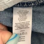 Loft  Two Tone Striped Skinny Jeans Photo 7