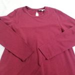 WVN For You Golden Shimmer Shift Dress Lagenlook Holiday Christmas Red Size L Photo 3