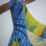 Aloha Hut Hawaii M Blue Ocean Shore Scene Tank Top Size M Photo 2