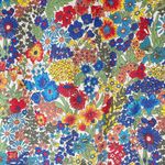 Horror Vacui Gertrude Ruffled Floral Print Cotton Dress Size Medium Photo 10