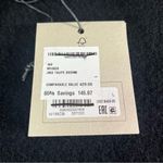 ALLSAINTS Women’s Black Cropped Wool Blend Knit Crewneck Sweater Size L NEW Photo 3