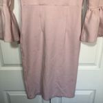 Rachel Parcell Light Pink  Bell Sleeve Sheath Dress Size S Photo 2