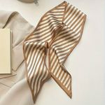 4 Piece Satin Style‎ Khaki Tan Floral Selection Twillies Photo 5