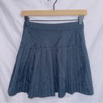 Urban Outfitters Black Pin Striped High Waisted Pleated Mini Skirt size XS Photo 3
