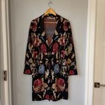 Soft Surroundings  Glasgow Sweater Coat Floral Photo 2