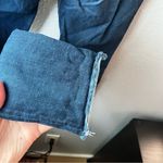 AGOLDE Sophie Crop Jean Mid Blue Raw Hem Photo 9