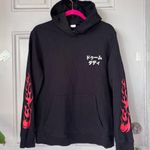 Hoodie Anime Japanese Gothic Graphic Doom Daddy Character EUC Large rare Black Photo 0