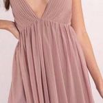 Tobi Mauve Skater Dress Photo 0