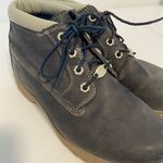 Timberland  women’s Nellie double navy Nubuck leather medium boots‎ waterproof 7 Photo 9