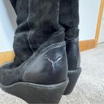 Puma Rare Vintage Wedge Knee High Riding Boots Women’s Size 7 EU 37 Photo 8