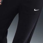 Nike  black drawstring straight leg sweatpants size XS Photo 0