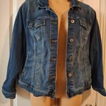 Torrid  Sz 2 Dark Blue Jean Jacket Photo 3