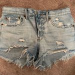 BDG Urban Outfitters Light Wash Denim Shorts Photo 2