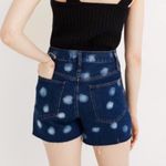 Madewell High Waisted The Perfect Vintage Short Polka Dot Photo 2
