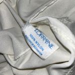 Vintage Lorraine Full Slip Dress Gown White Size L Photo 1