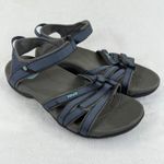 Teva Womens  Hiking Sandals Blue Strappy‎ Athletic Outdoor Shoes Size 10 Photo 0