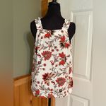 Loft Red Boxy Tank Top with Relaxed Fit Photo 4
