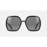 Gucci GG 0890S 001 Black Gold Horsebit Oversized Sunglasses New Italy Photo 2