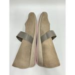 Dansko  Kendra Mary Jane Shoes Size EU 40 US 9.5-10 Taupe Milled Nubuck Wedge Photo 4