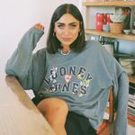 Princess Polly Looney Tunes Crew Jumper Blue Photo 0