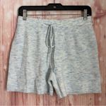 WAYF  Women Blue Tie Dye Knitted Drawstring Shorts Size L Photo 1
