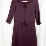 Babaton  Aritzia Mini Shirtdress: Plum Wine Photo 1
