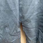 LOGO By Lori Goldstein   blue top w hood size medium Photo 4