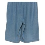 BP . Womens Jogger Shorts Blue Pocket Mid Rise Pull On Elastic Waist Terry XS New Photo 5