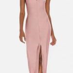 Free People  Intimately Smoke & Mirrors Drape Maxi Mauve Satin Slip Dress Size XS Photo 6