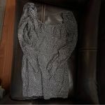 ZARA  Black and White Mini Dress Photo 1