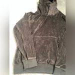 Aritzia TNA black velour Hoodie Size M Photo 1