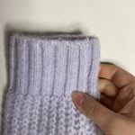 ZARA Pastel Lilac and Green Combination Bib Collar jewel buttons Knit Cardigan M Photo 5