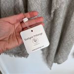 NWT evelyne prelonge faux fur and cashmere scarf in‎ glacier Gray Size undefined Photo 1