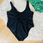 One Piece Swimsuit plus size black 2X Black Photo 4