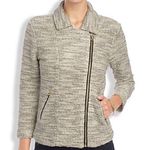 Lucky Brand 🆕  knit moto sweater jacket siz… Photo 1