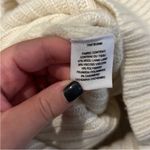 Derek Lam  10 Crosby Cold Shoulder Ribbed Knit Sweater in Ivory Photo 3