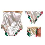 Kona Sol Swimsuit Large 12 14 Tropical Floral One Piece Tummy Control Cruise Photo 9