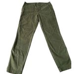 J.Crew Cargo Olive Green Skinny Stretch Pants Zippers size 32 Photo 0