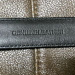 Men's Unbranded Black Leather Belt Size 34 Photo 5