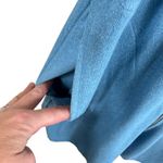 Soft Surroundings Blue Eleve Soft Cozy Long Line Zip Up Cardigan Dress Size M Photo 7