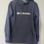 Columbia  navy hoodie‎ pull over small Photo 0