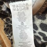 🐆Michael Kors Black Leopard Print Stretch Skinny Leggings Pants🐆 ~medium Photo 7