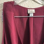 A New Day  Mini Dress in Burgundy with Flattering Fit Photo 4