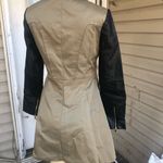 Bebe faux leather trench coat for women Photo 1