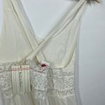 LF  Native Rose Ella Cream Woven Embroidered Mini Dress Women's Size 6 NWT Photo 4